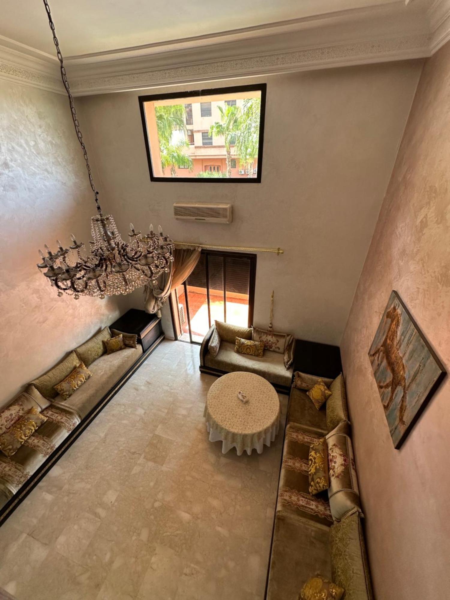Luxury Duplex For Rent Suites,Terrace,Swimimg Pool Marrákes Kültér fotó